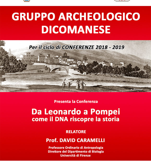Da Leonardo a Pompei – Relatore Prof. Davide Caramelli