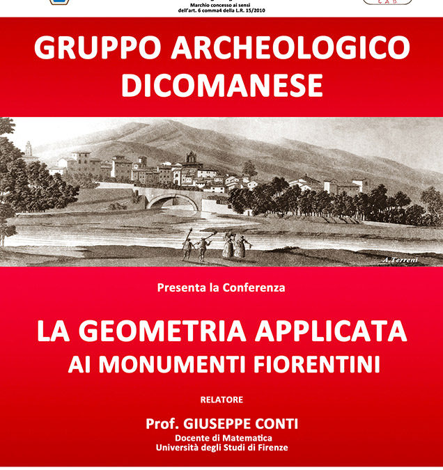 La geometria applicata ai monumenti fiorentini – Relatore Prof. Giuseppe Conti
