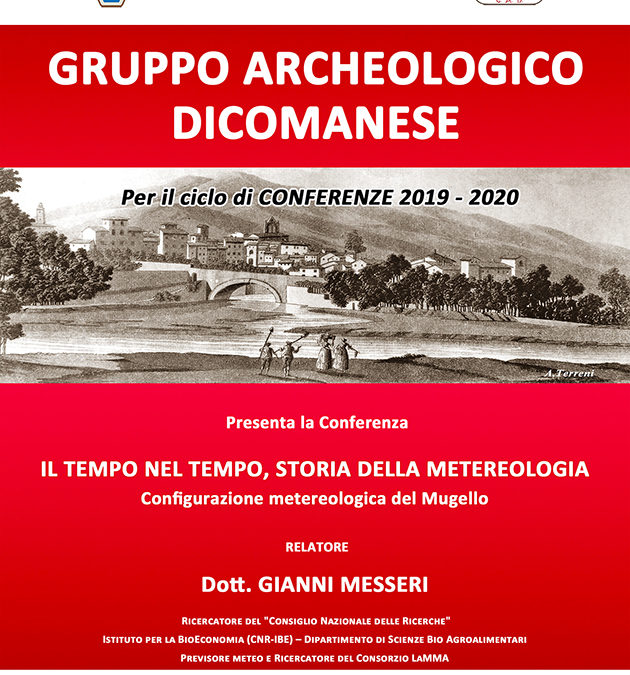 Storia della metereologia – Relatore Dott.Gianni Messeri